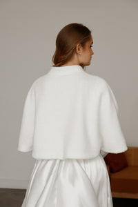 Light Ivory Cape K - 043 | Ready-to-Ship view 2