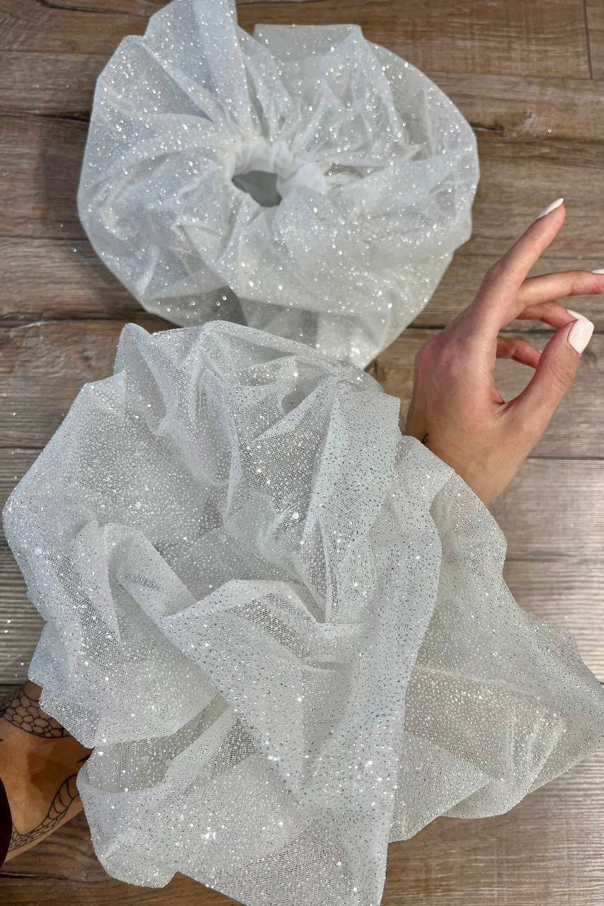 Exquisite Detachable Glitter Sleeves Arianna detail view - VOLAKK