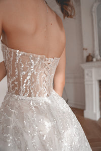 Sequin Wedding & Evening Dress Monro view 8