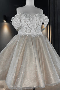 Tea Length Lace Wedding Dress Elise view 14
