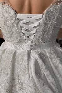 2 in 1 Wedding Dress Sabrina With Detachable Skirt Meryem view 8