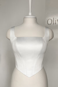 Square Neckline Corset Olla view 5