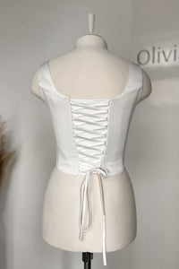 Square Neckline Corset Olla view 6