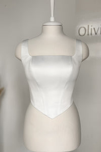 Square Neckline Corset Olla view 8