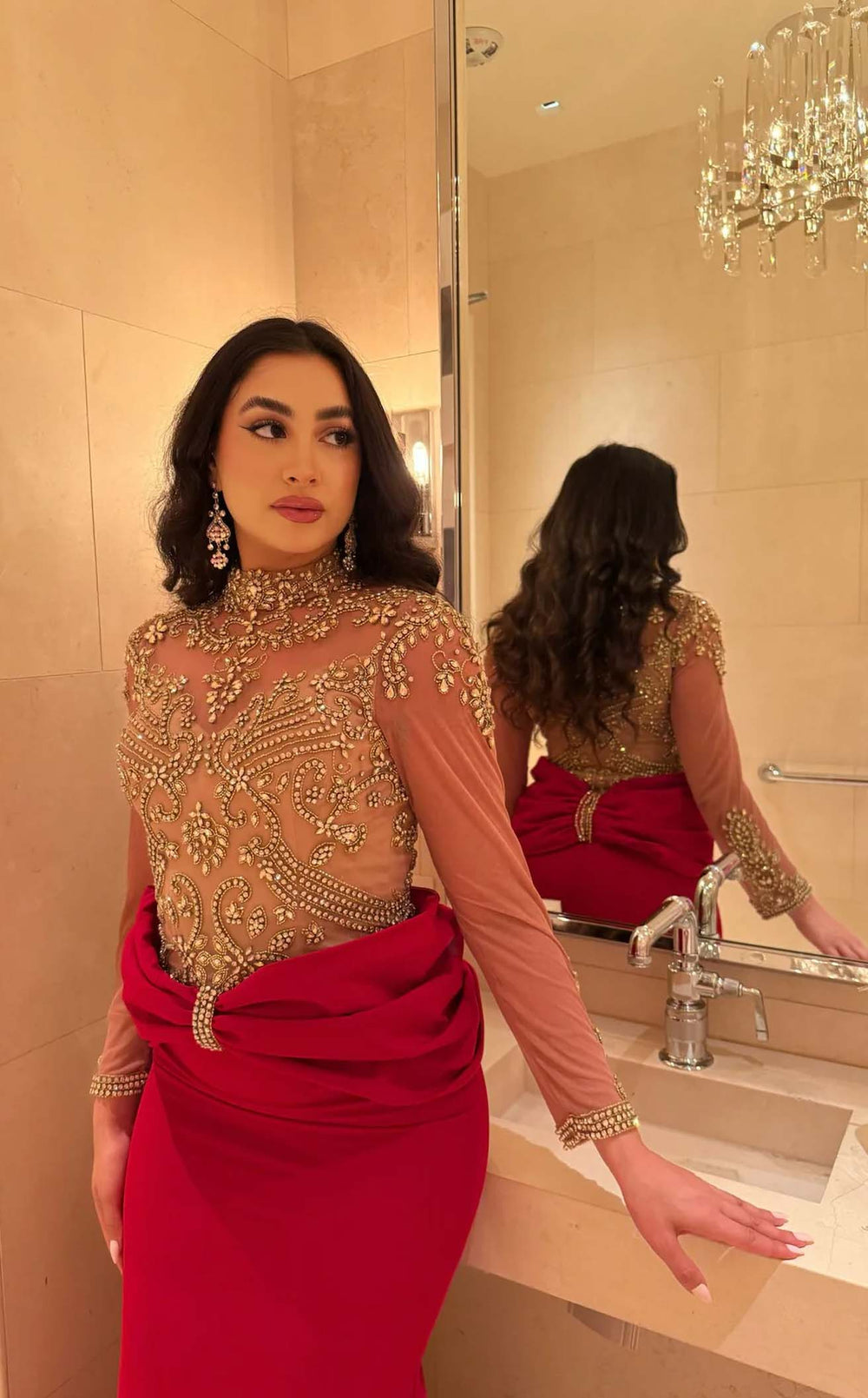 Iyza Belaar Bahar Dress details - VOLAKK