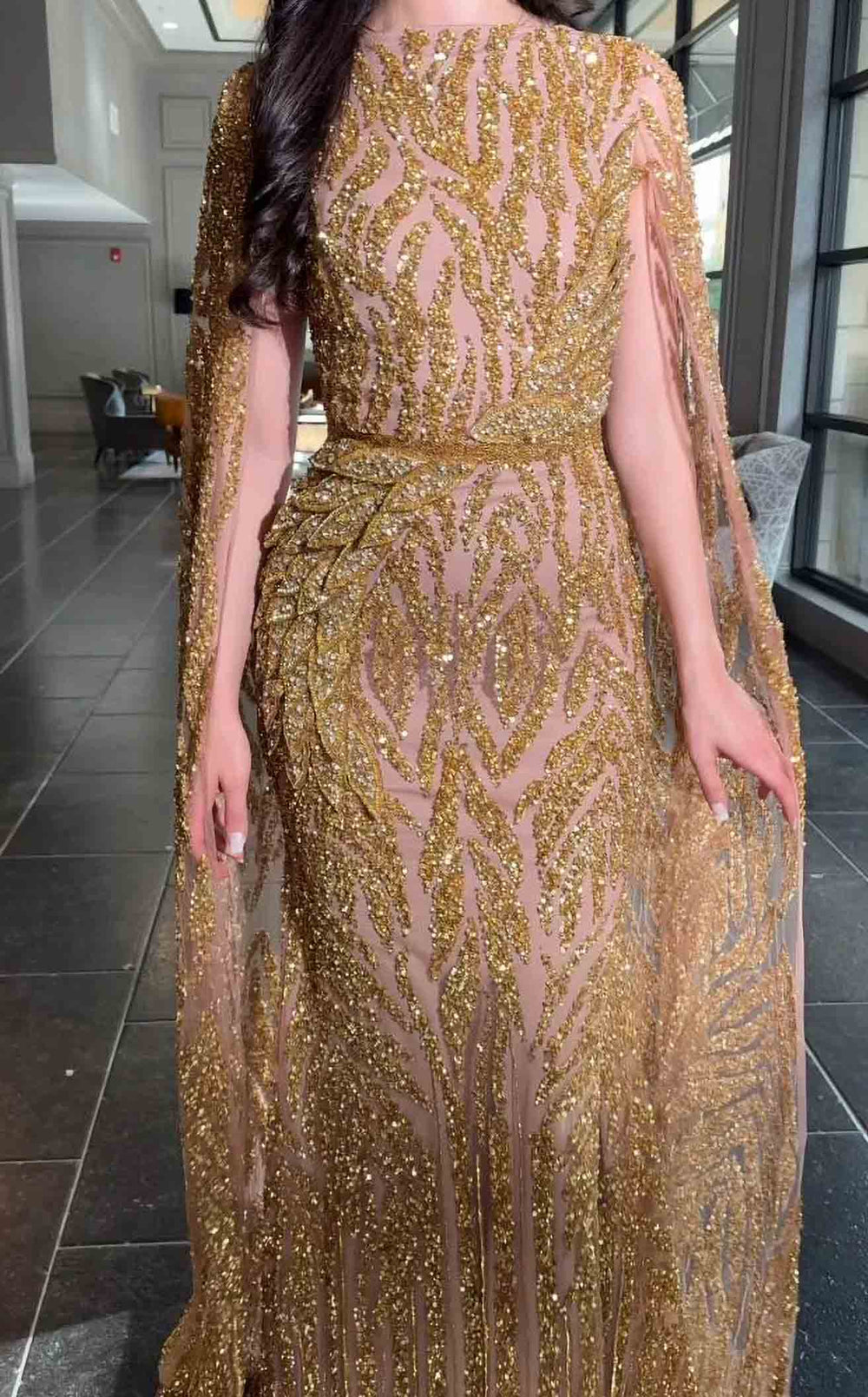 Iyza Belaar Nabilah Dress details - VOLAKK