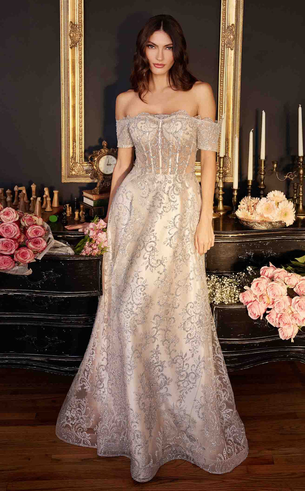 LaDivine J835 Dress details - VOLAKK