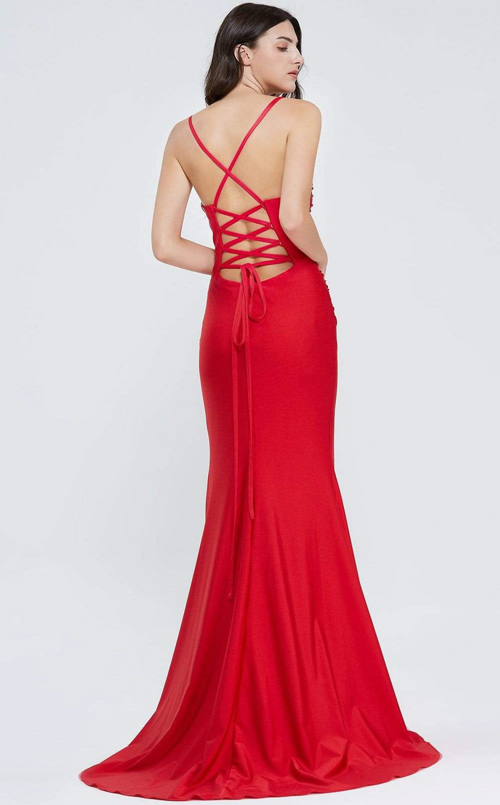 Exquisite Jadore J20016 Dress detail view - VOLAKK