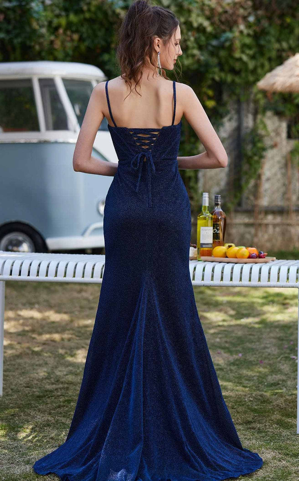 Exquisite Jadore J21020 Dress detail view - VOLAKK