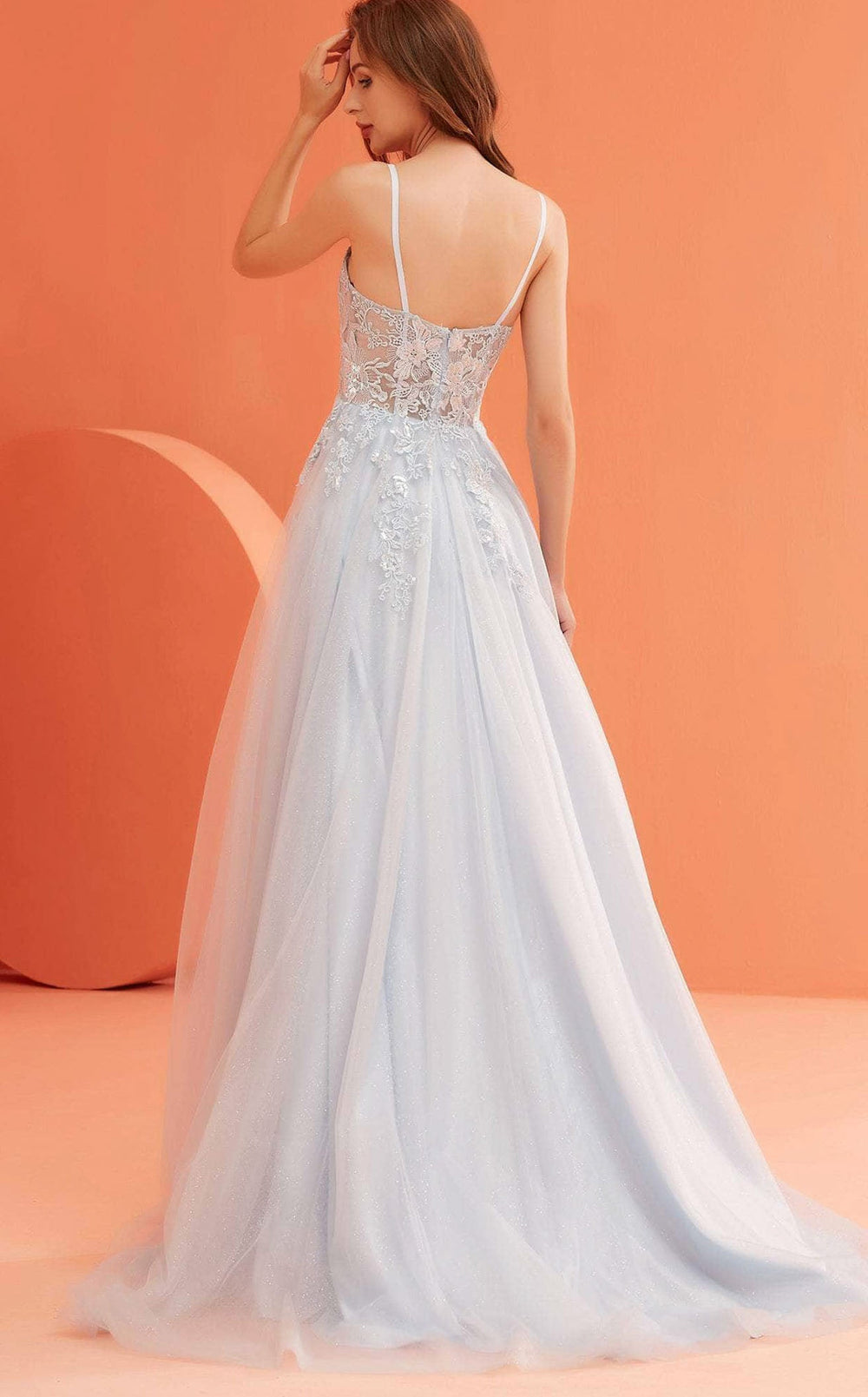 Exquisite Jadore J22037 Dress detail view - VOLAKK