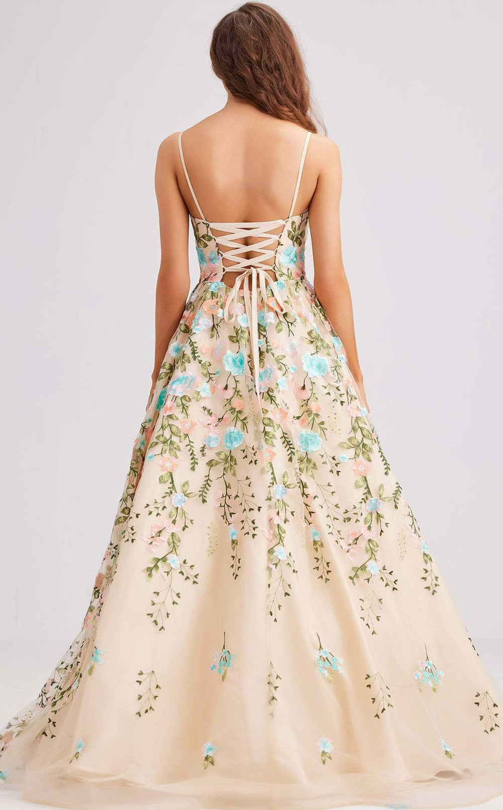 Exquisite Jadore J23017 Dress detail view - VOLAKK