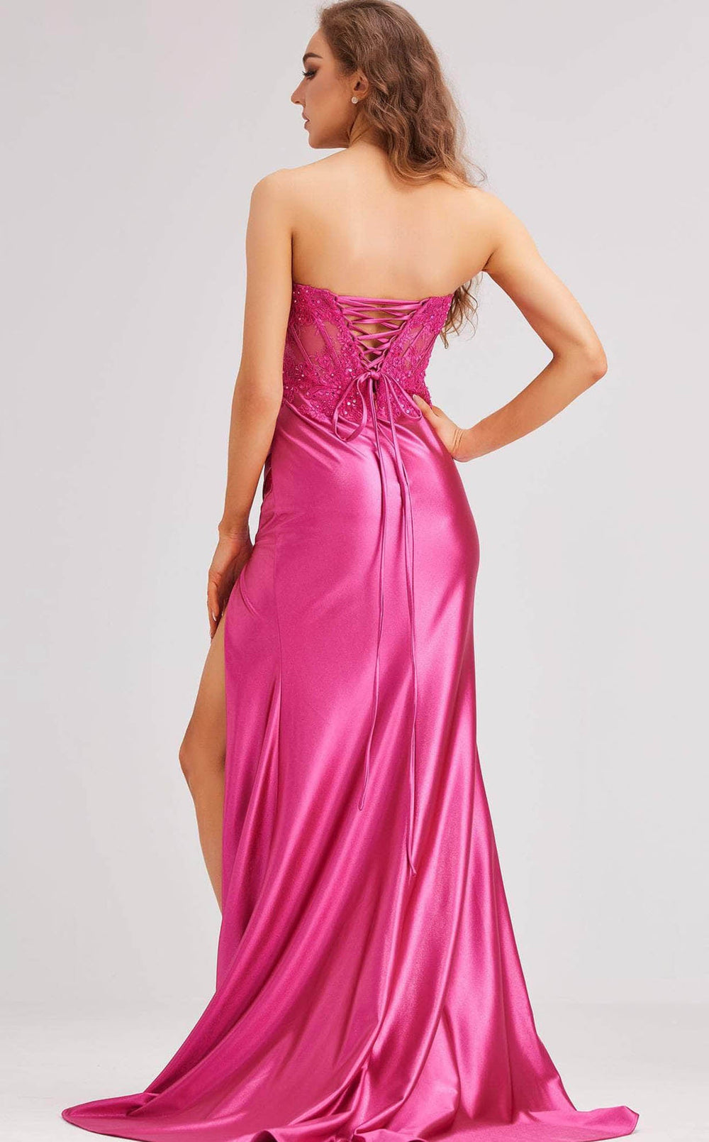 Exquisite Jadore J23026 Dress detail view - VOLAKK