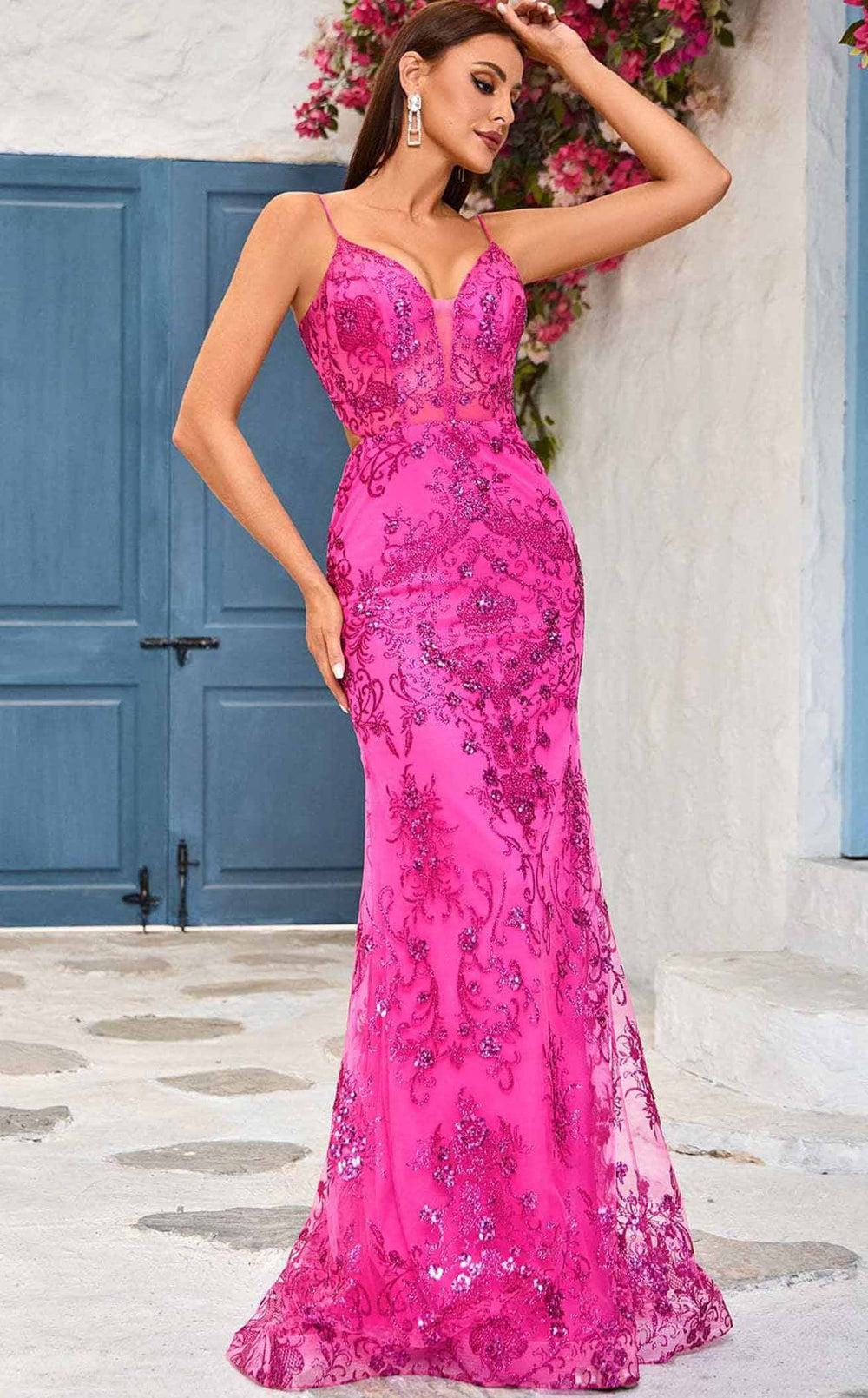 Jadore J25022 Dress details - VOLAKK