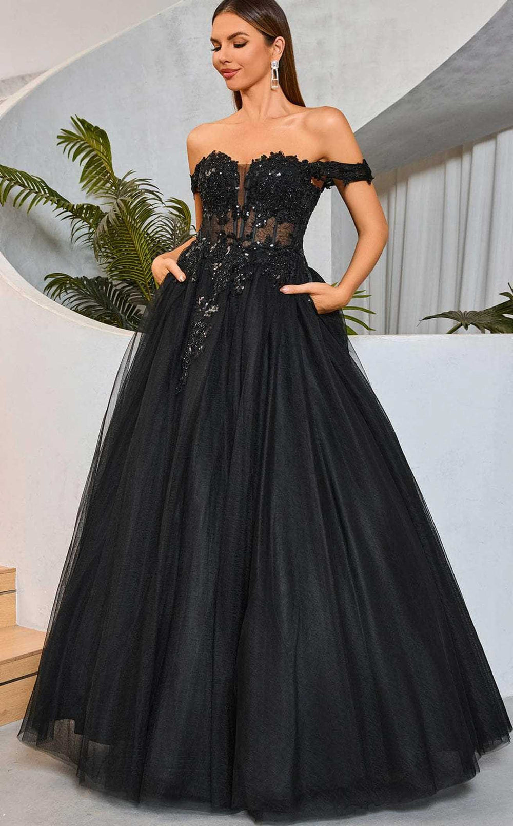 Jadore J25025 Dress details - VOLAKK
