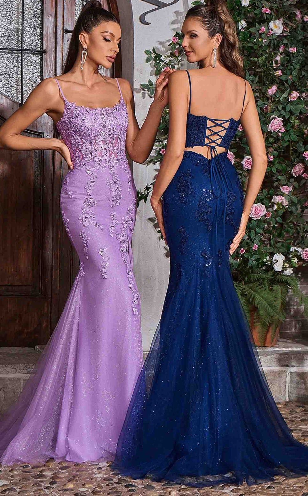 Exquisite Jadore J26009 Dress detail view - VOLAKK