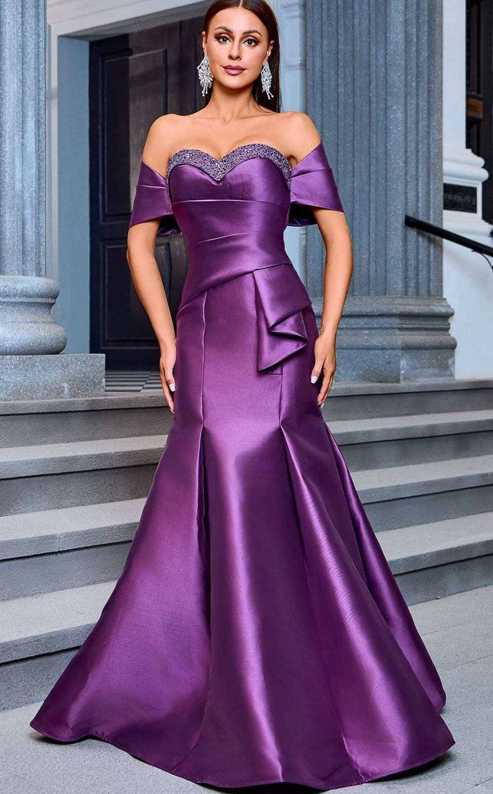 Exquisite Jadore JM202 Dress detail view - VOLAKK