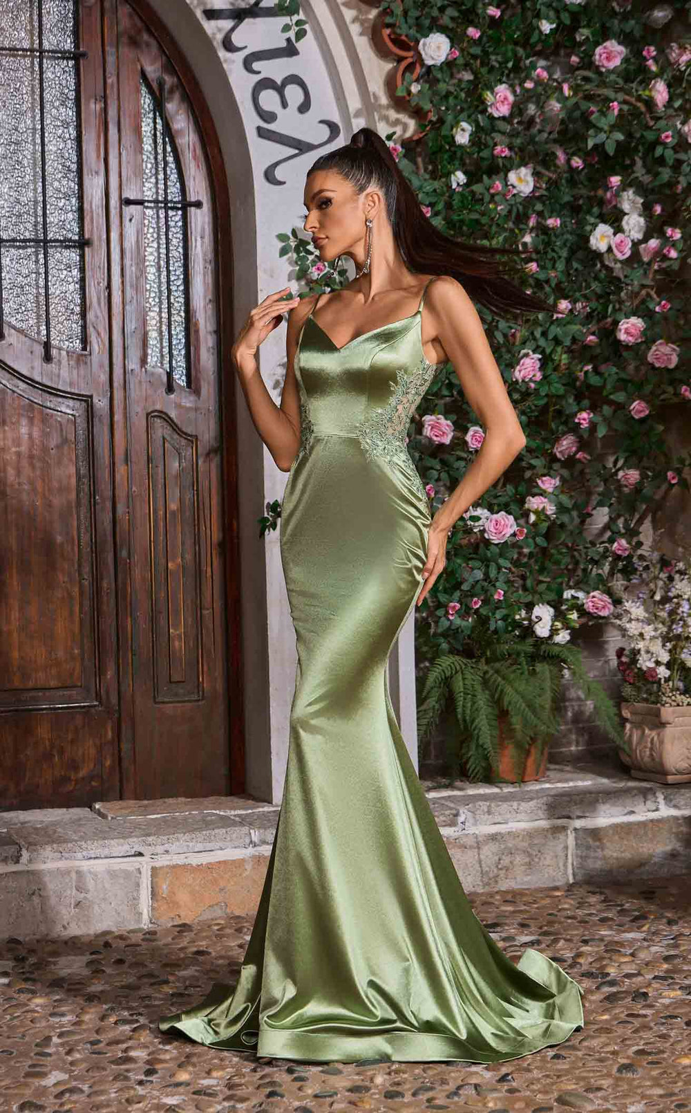 Exquisite Jadore J26038 Dress detail view - VOLAKK