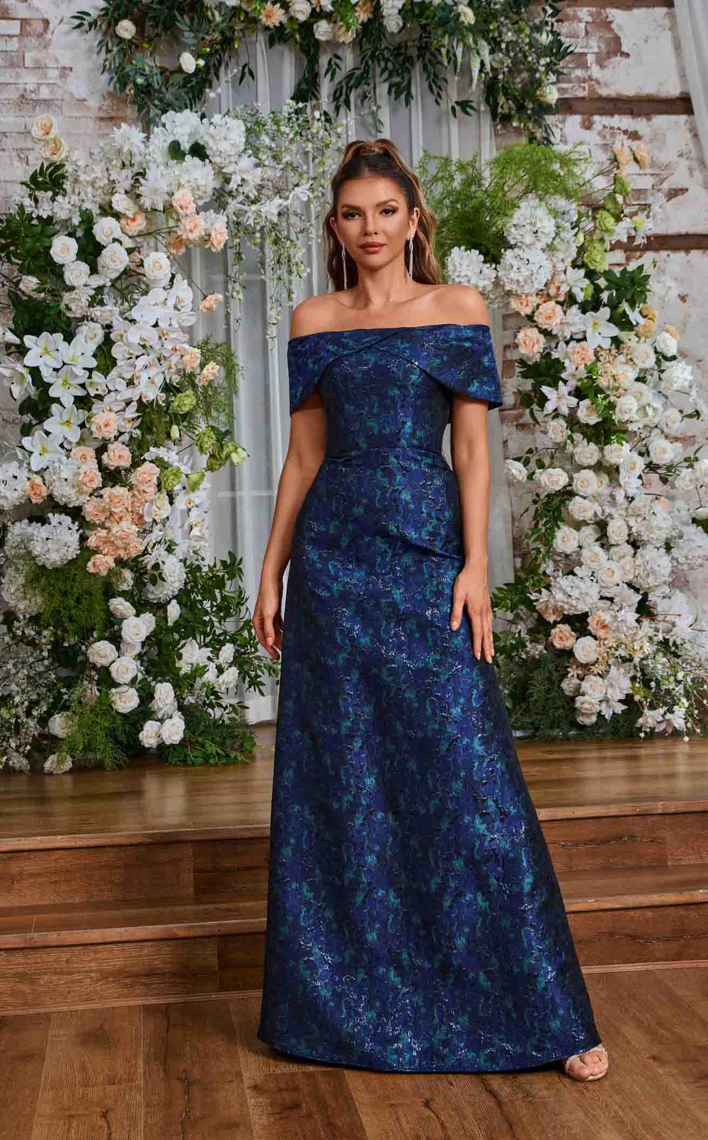 Exquisite Jadore JM302 Dress detail view - VOLAKK