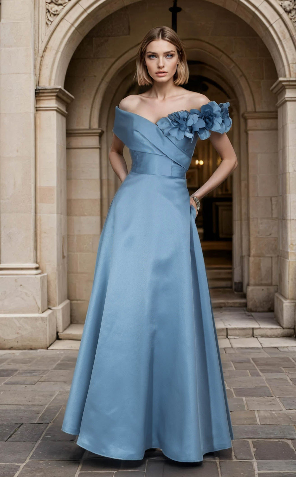 Janique 2606 Dress details - VOLAKK