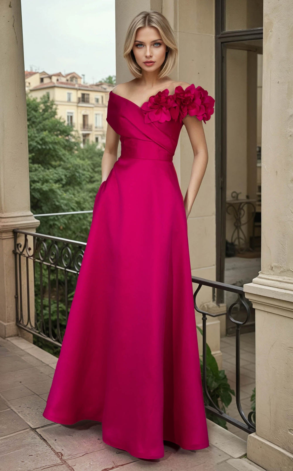 Exquisite Janique 2606 Dress detail view - VOLAKK