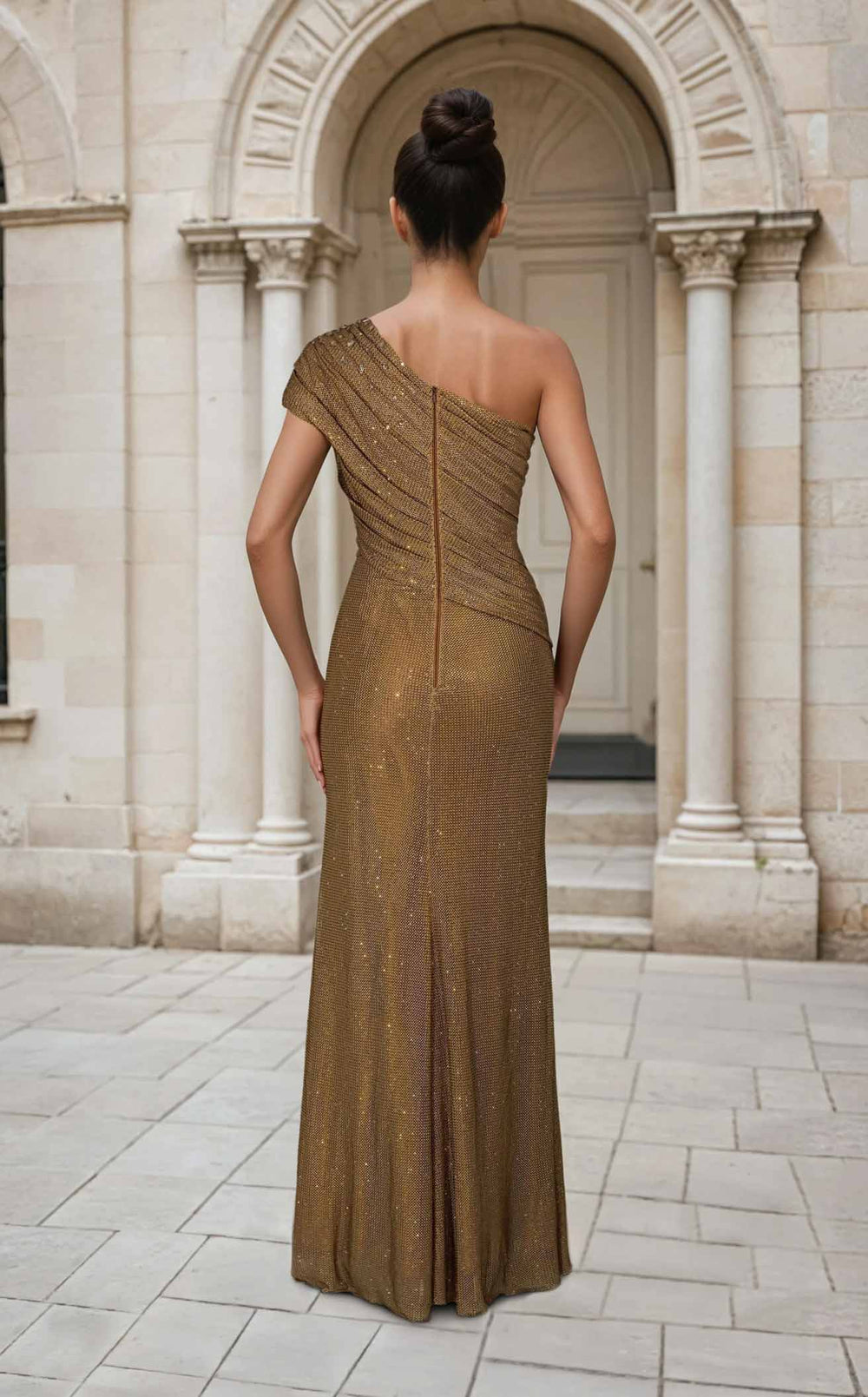 Exquisite Janique 2609 Dress detail view - VOLAKK