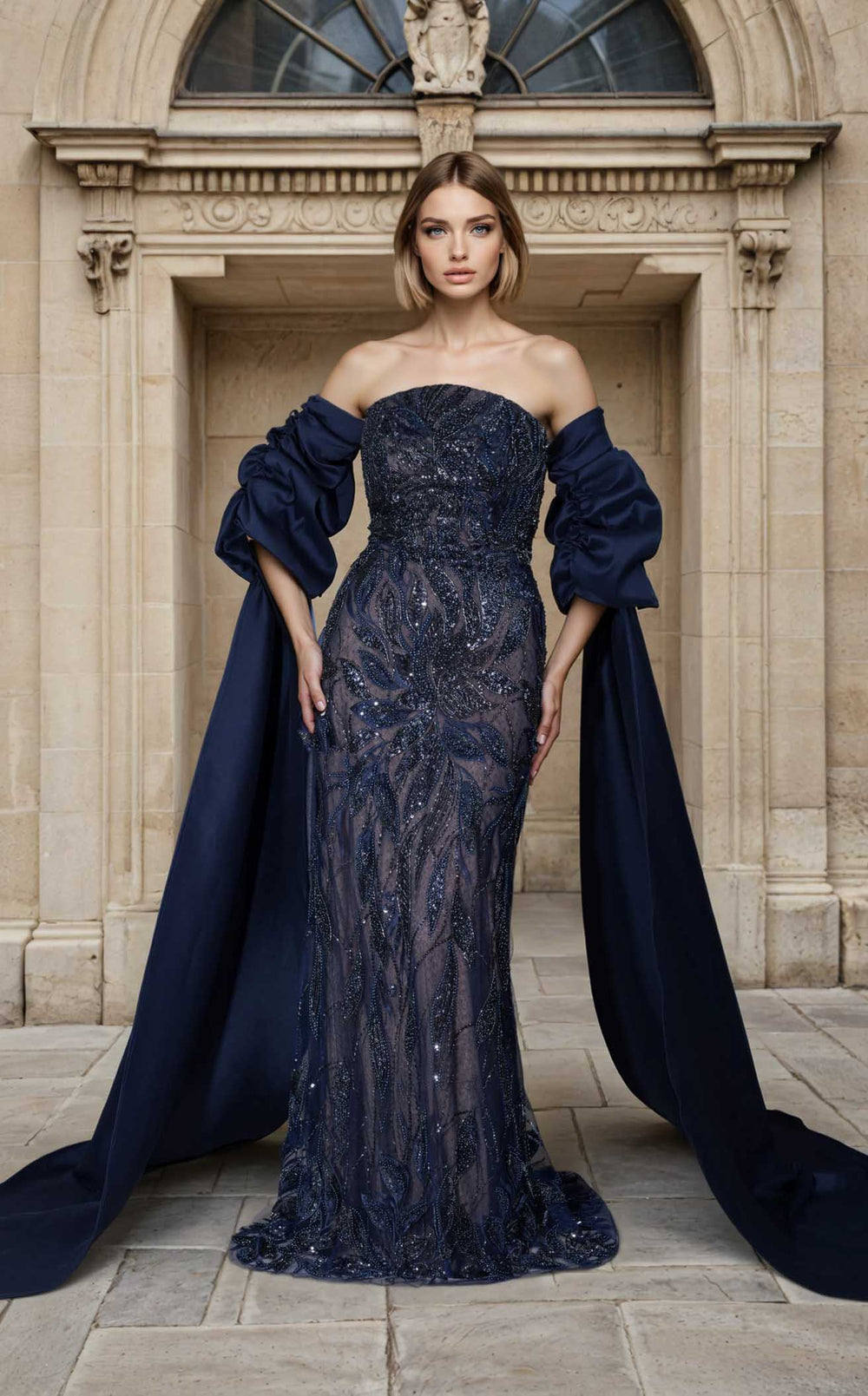 Exquisite Janique 268005 Dress detail view - VOLAKK