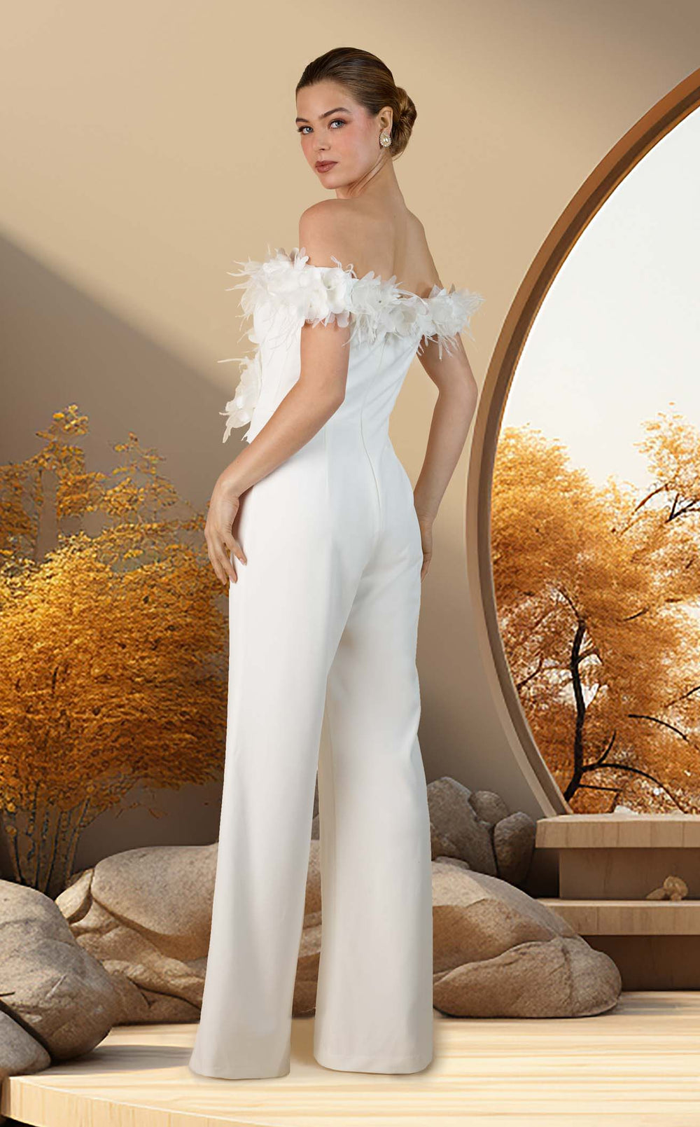 Janique W3035 Jumpsuit details - VOLAKK