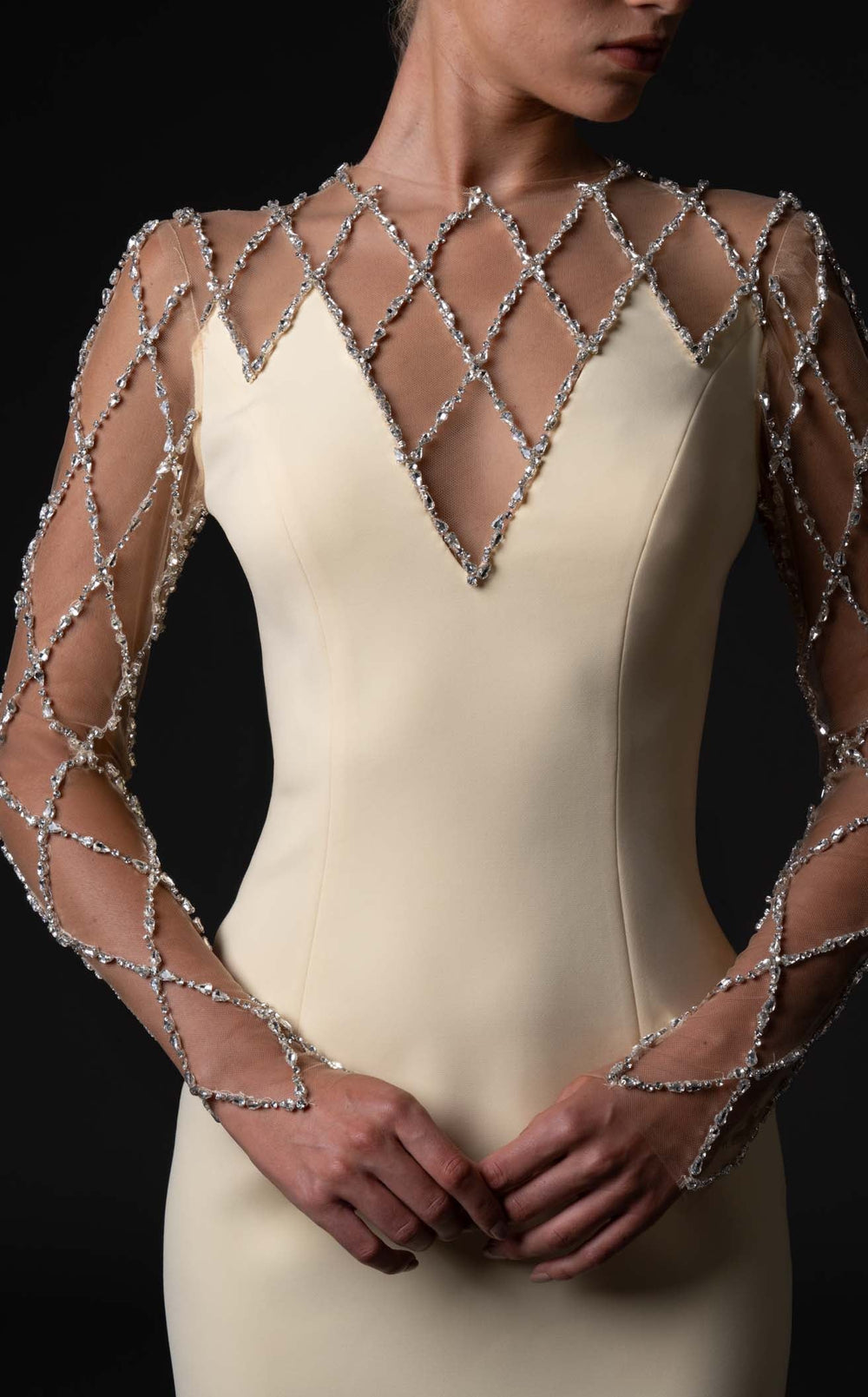 Exquisite Jean Louis Sabaji 600168 Dress detail view - VOLAKK