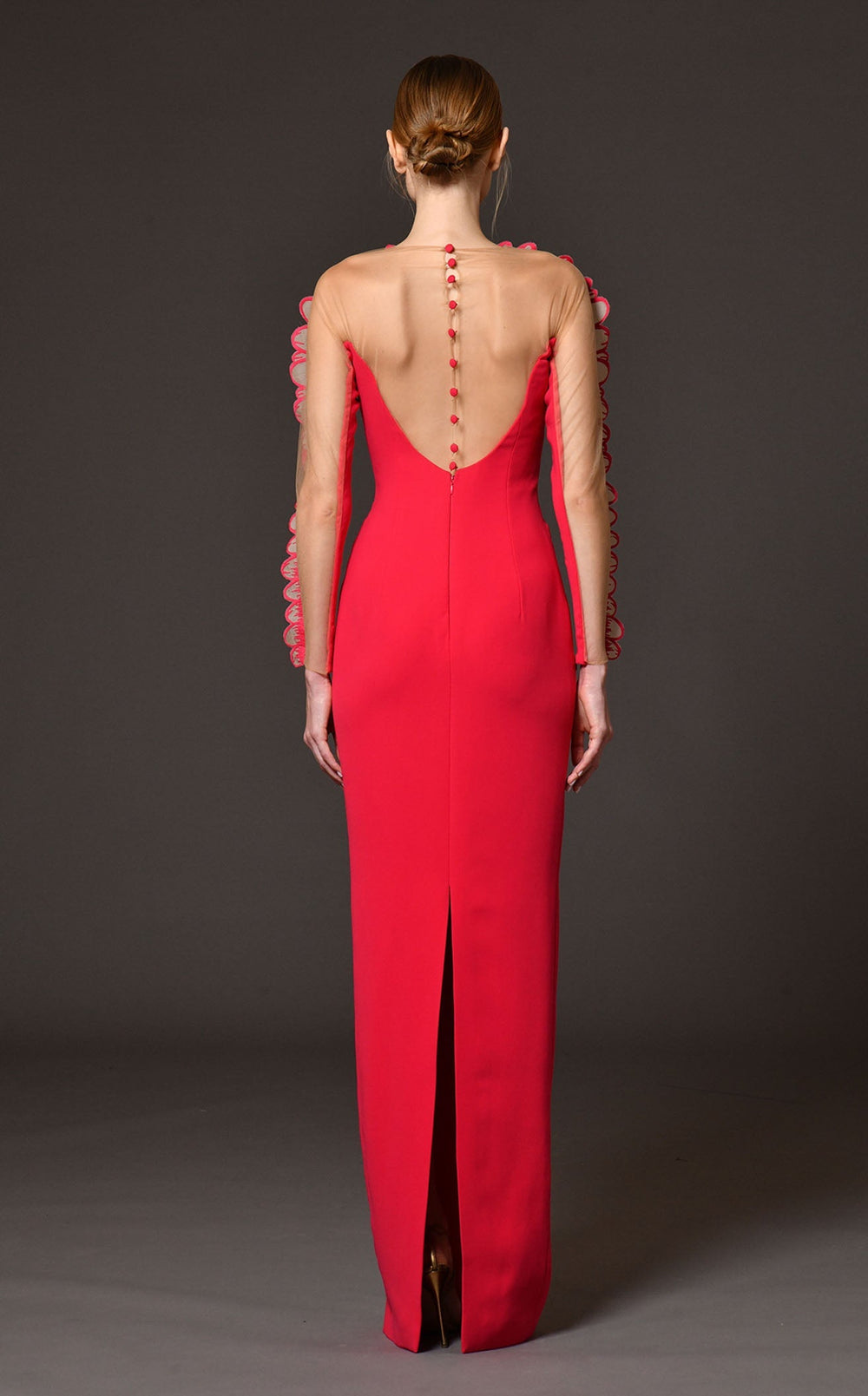 Exquisite Jean Louis Sabaji 60083 Dress detail view - VOLAKK