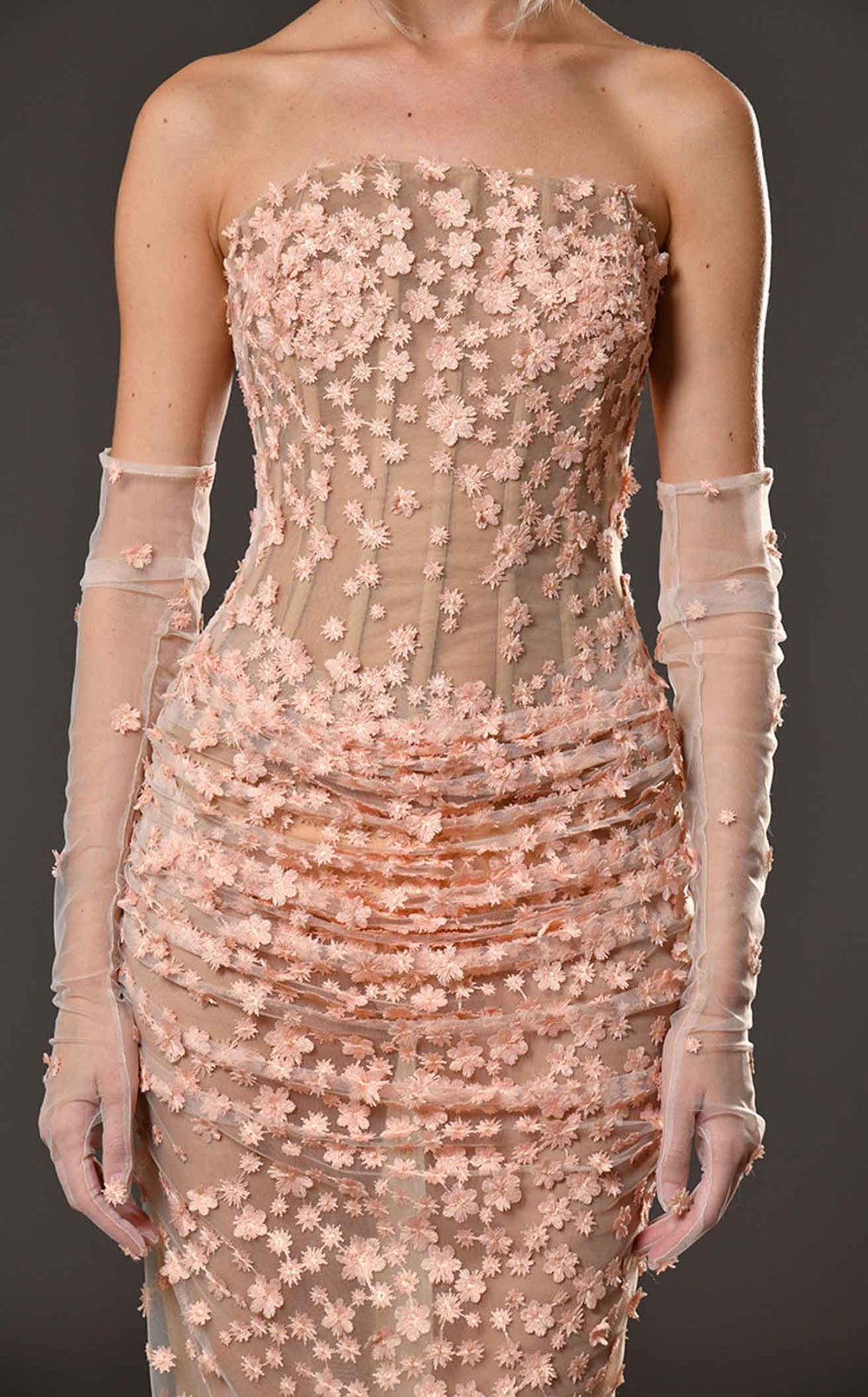 Exquisite Jean Louis Sabaji 600831 Dress detail view - VOLAKK