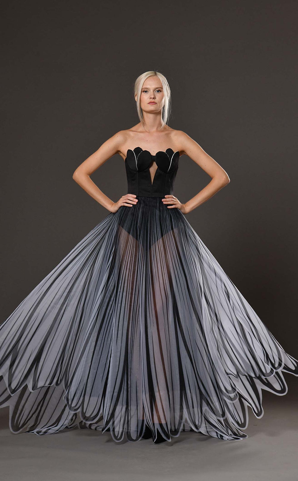 Exquisite Jean Louis Sabaji 600847 Dress detail view - VOLAKK