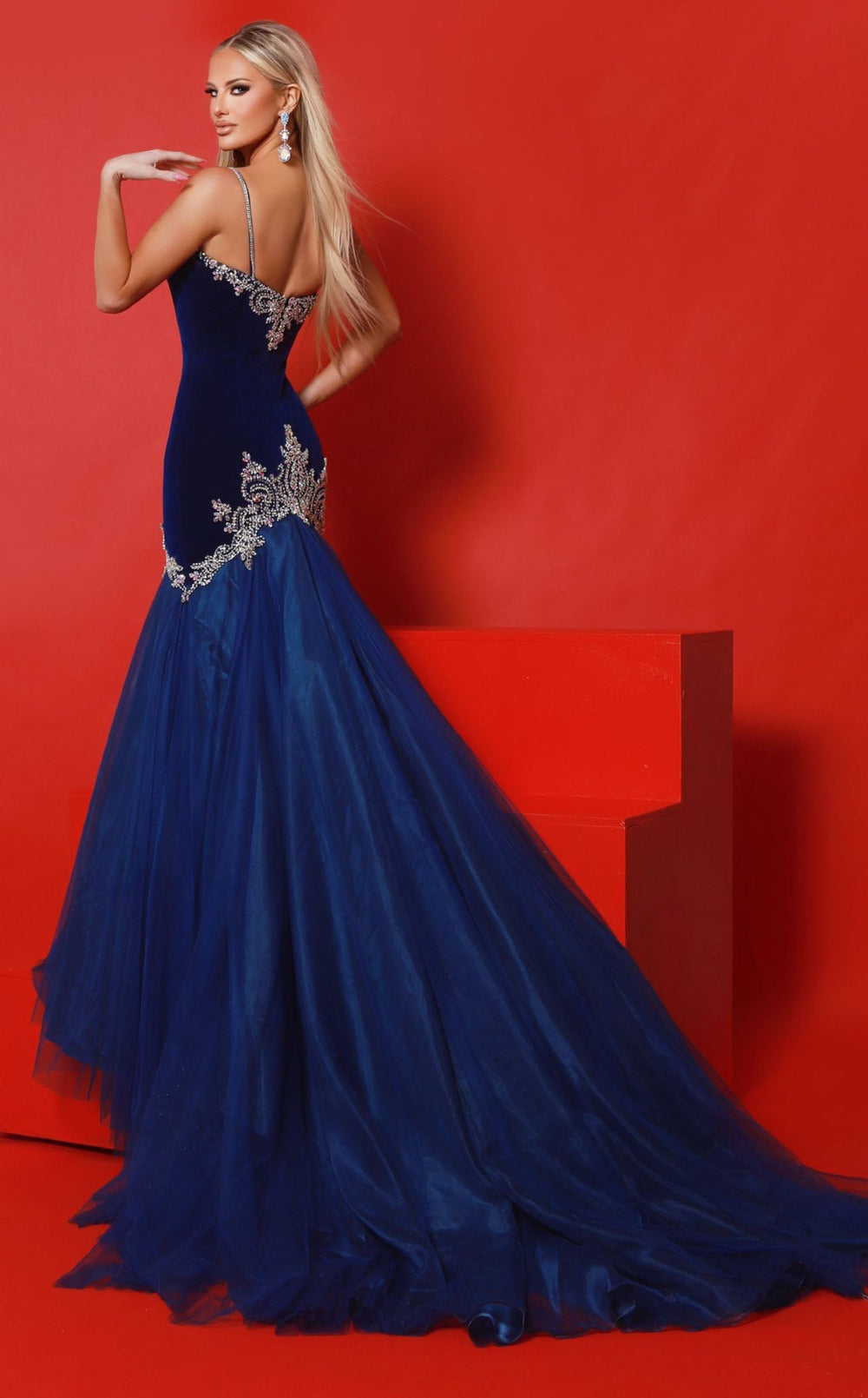 Exquisite Johnathan Kayne 3148 Dress detail view - VOLAKK