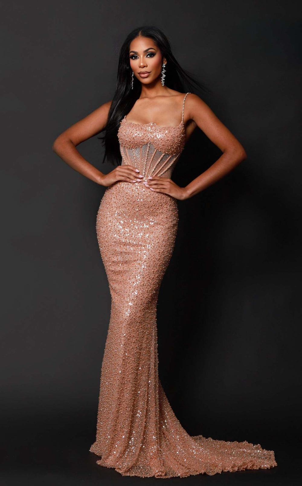 Exquisite Johnathan Kayne 3235 Dress detail view - VOLAKK