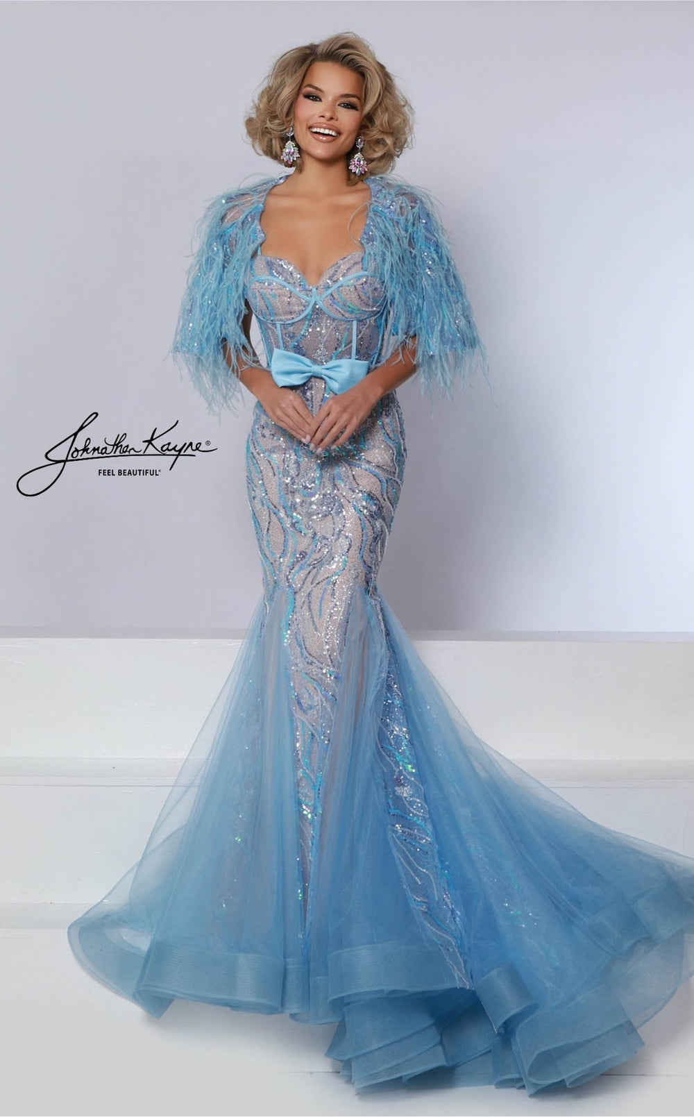 Exquisite Johnathan Kayne DKS10 Dress detail view - VOLAKK