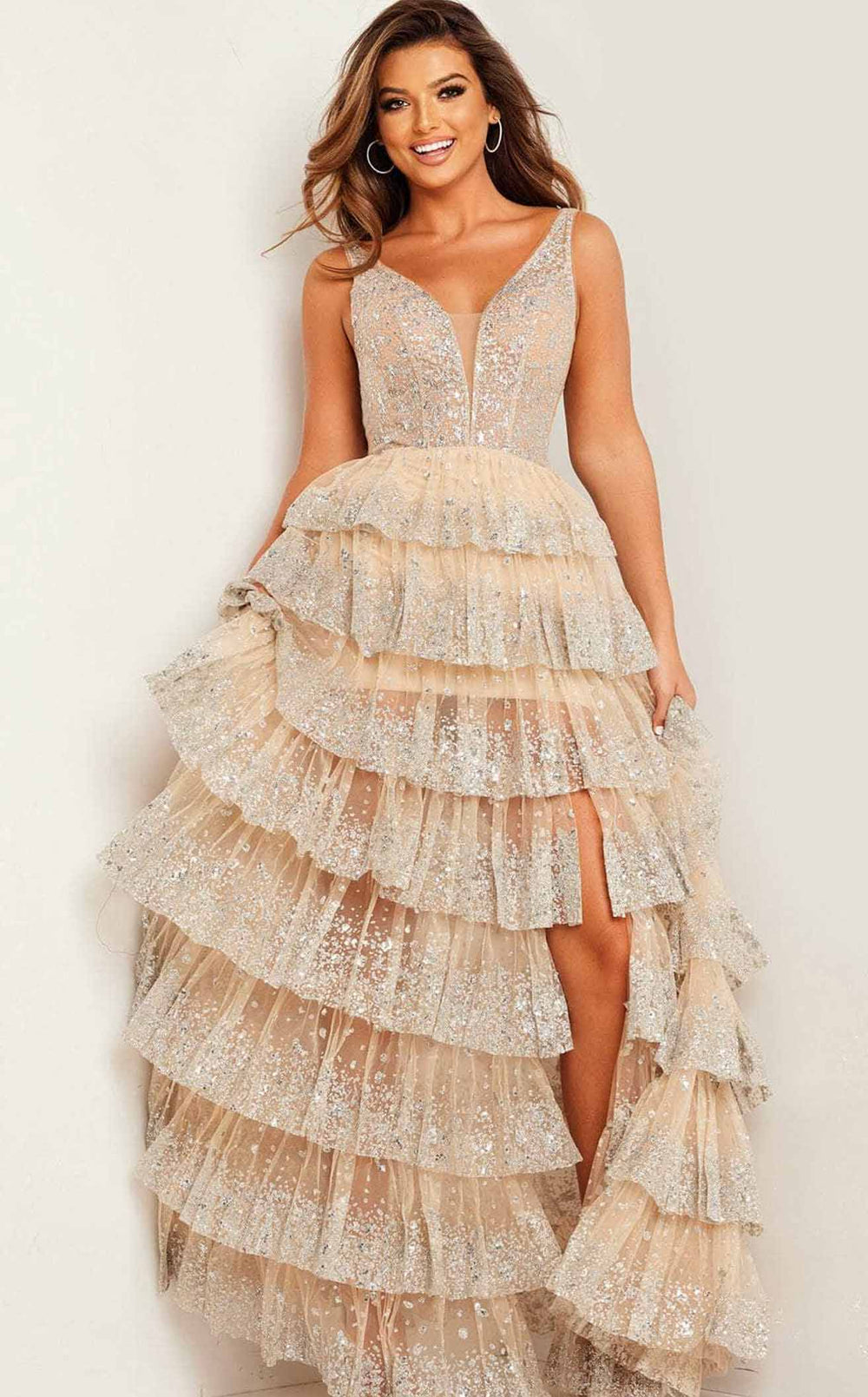 Exquisite Jovani 22904 Dress detail view - VOLAKK