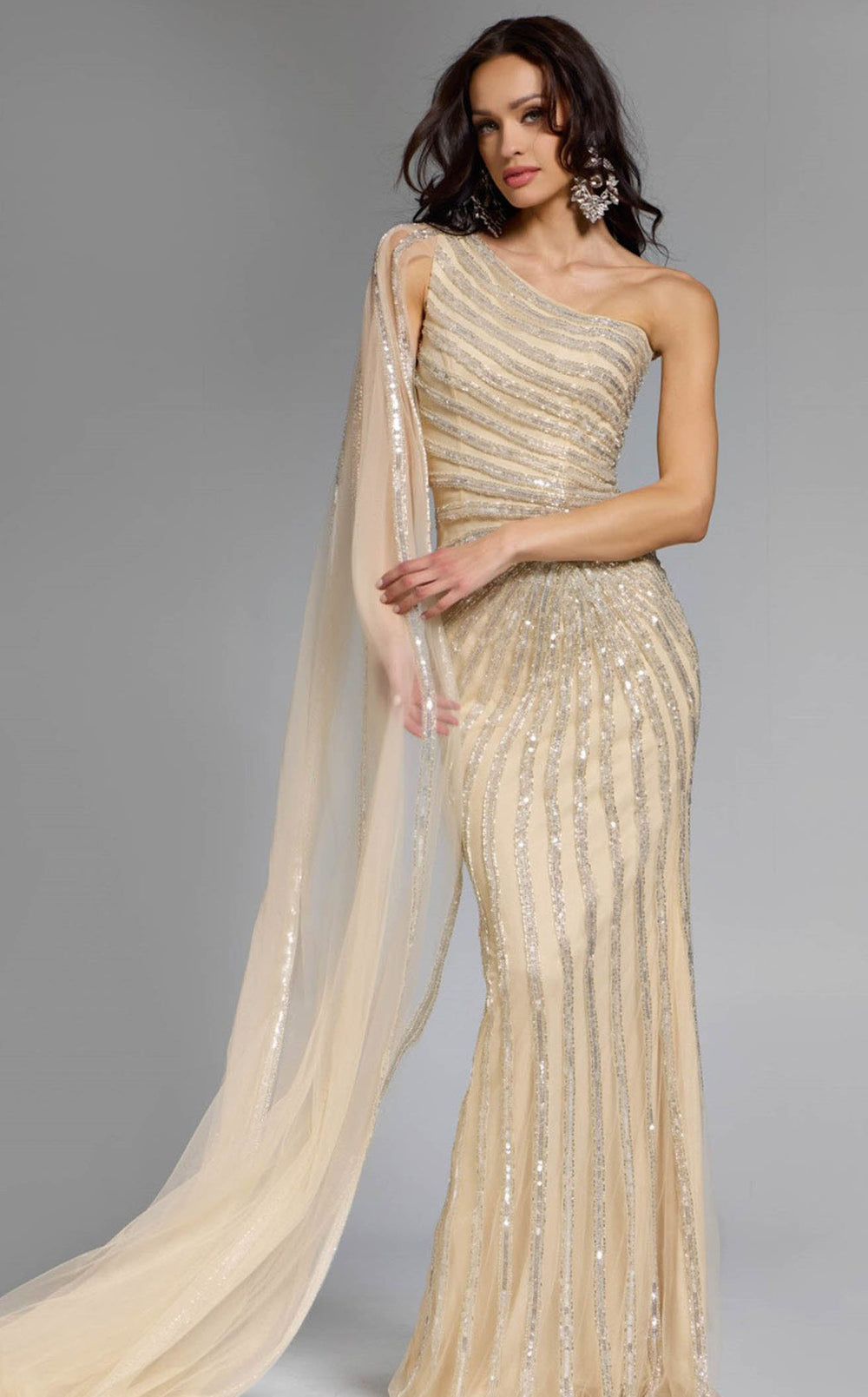Exquisite Jovani 23774 Dress detail view - VOLAKK
