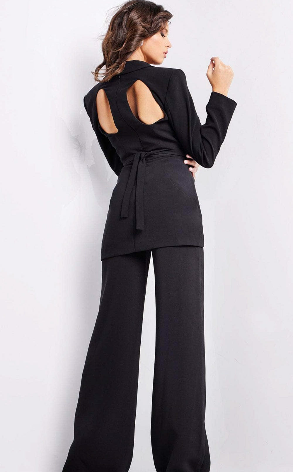 Exquisite Jovani 25743 Jumpsuit detail view - VOLAKK