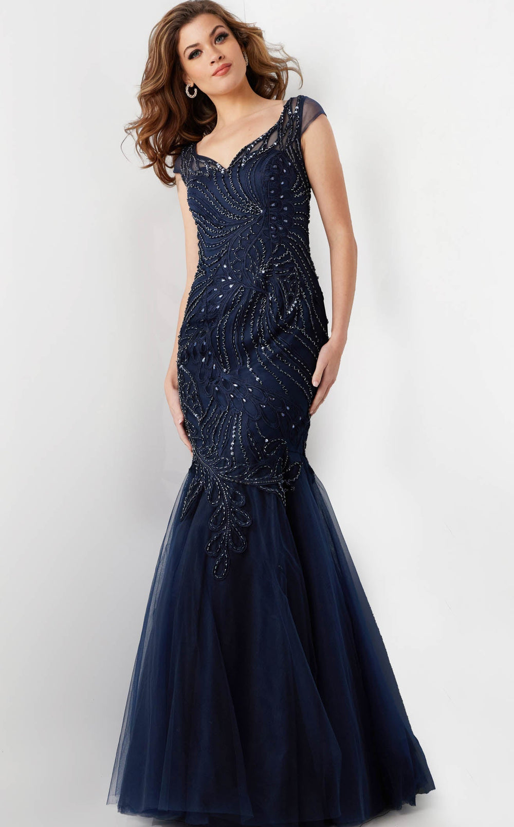 Exquisite Jovani 25850 Dress detail view - VOLAKK