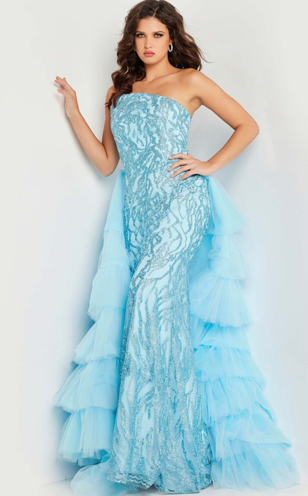 Exquisite Jovani 26119 Dress detail view - VOLAKK