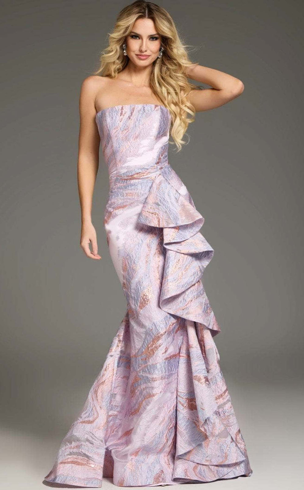 Exquisite Jovani 31137 Dress detail view - VOLAKK