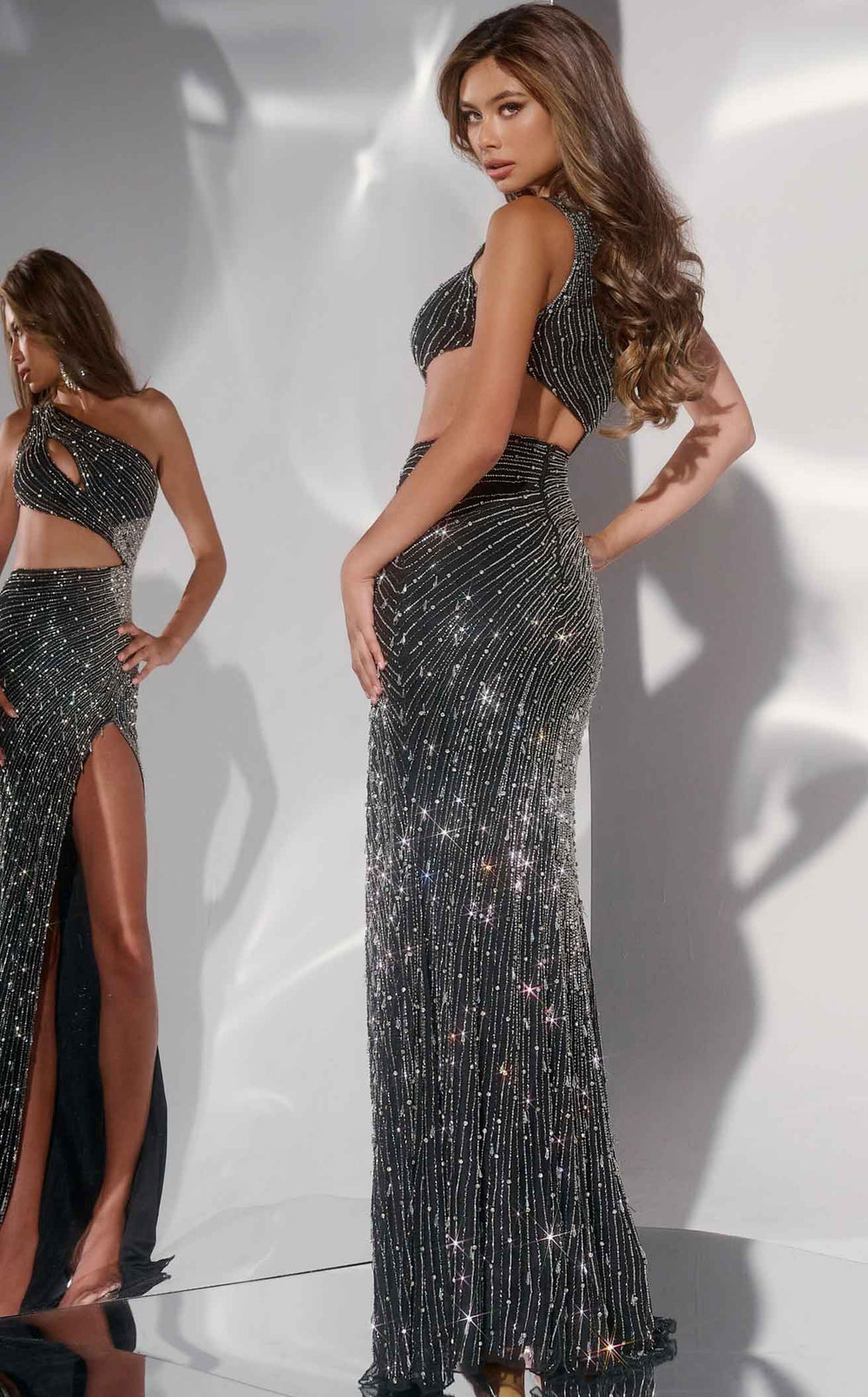 Exquisite Jovani 34011 Dress detail view - VOLAKK
