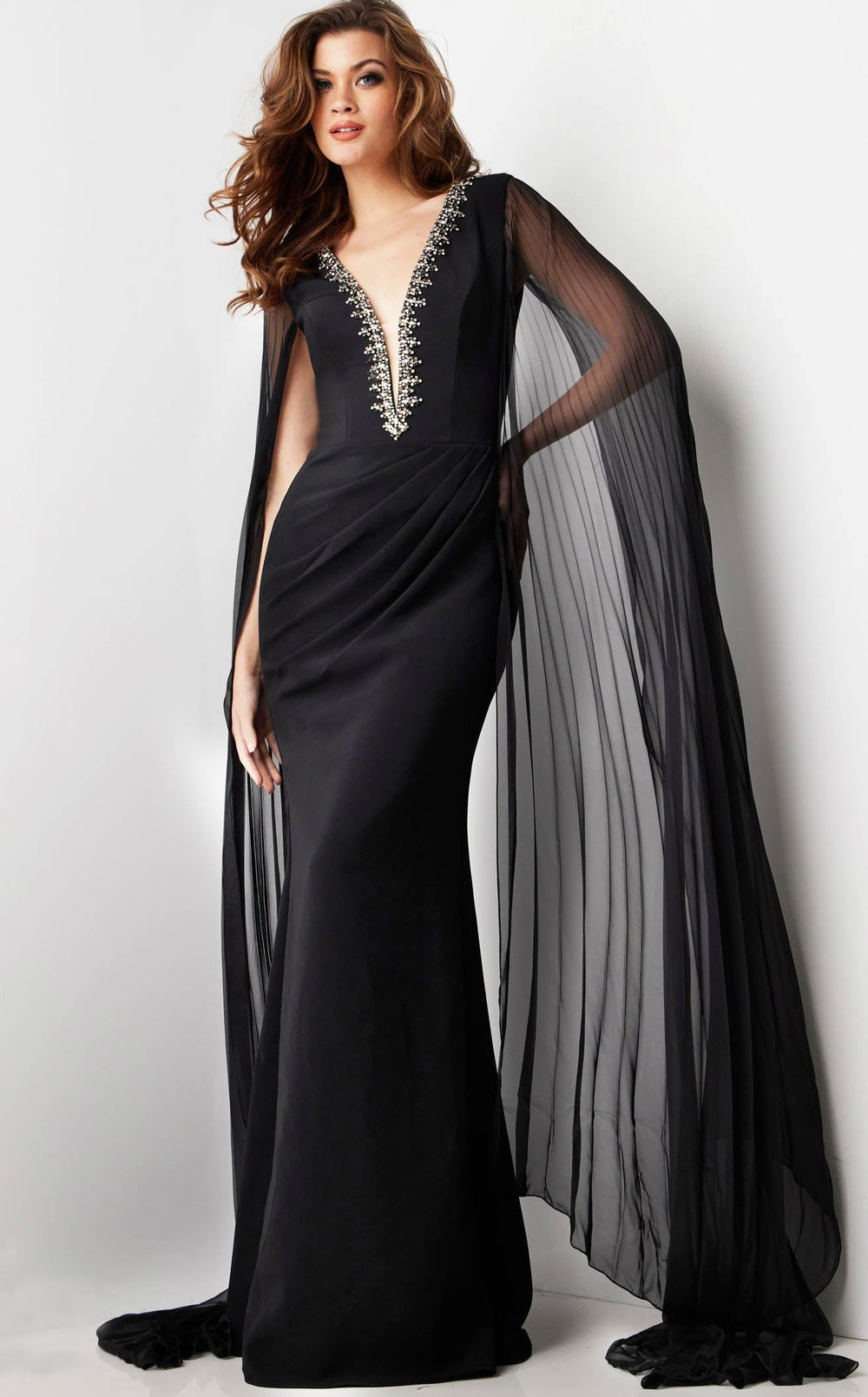 Exquisite Jovani 36473 Dress detail view - VOLAKK