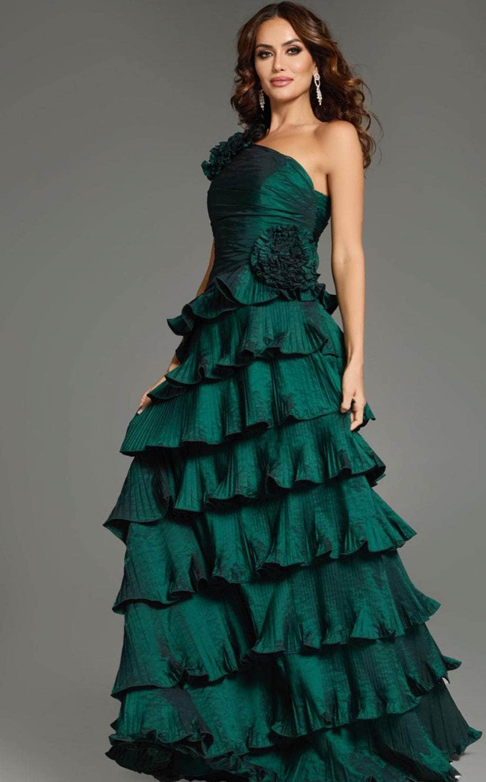 Exquisite Jovani 37065 Dress detail view - VOLAKK
