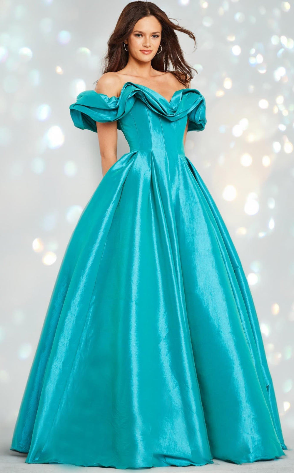 Exquisite Jovani 37476 Dress detail view - VOLAKK