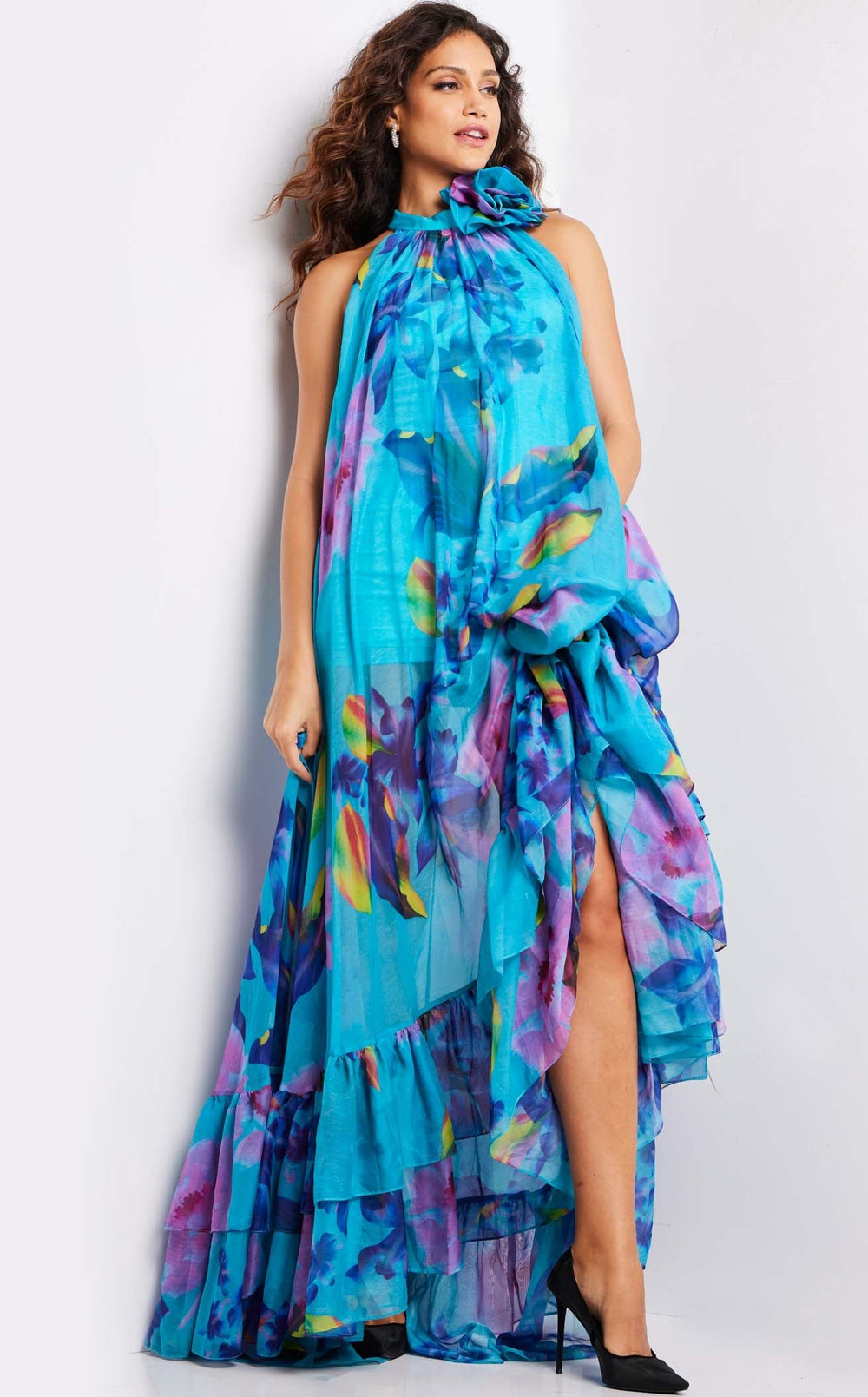 Exquisite Jovani 38721 Dress detail view - VOLAKK