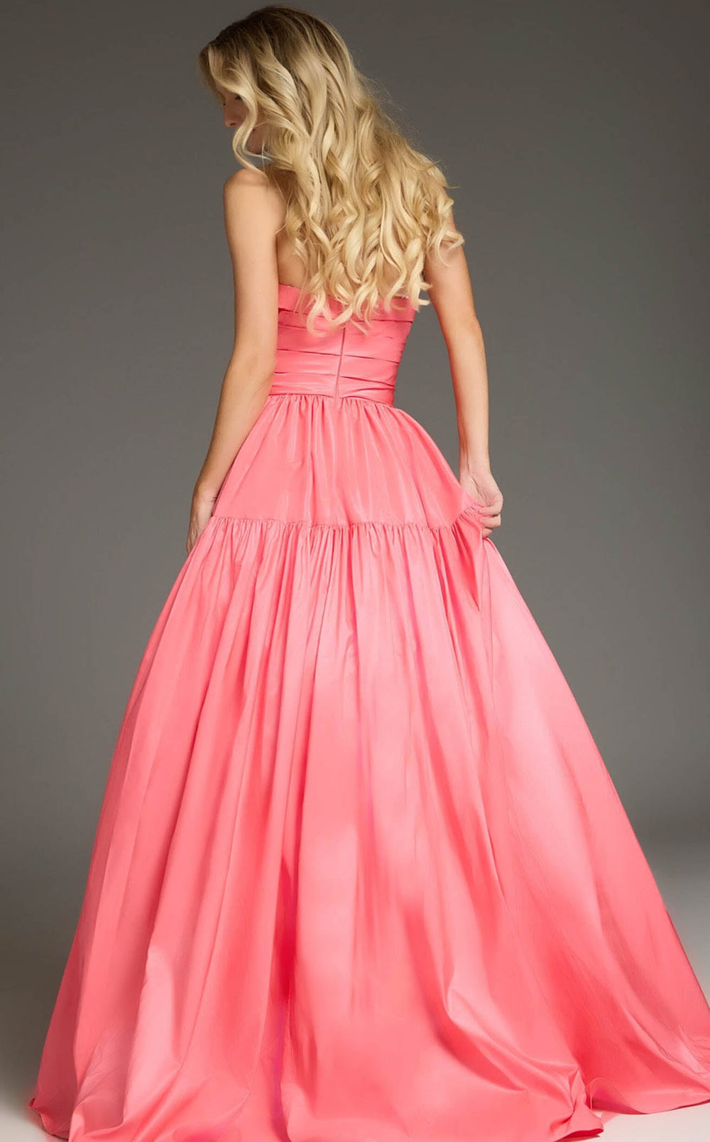 Exquisite Jovani 38831 Dress detail view - VOLAKK