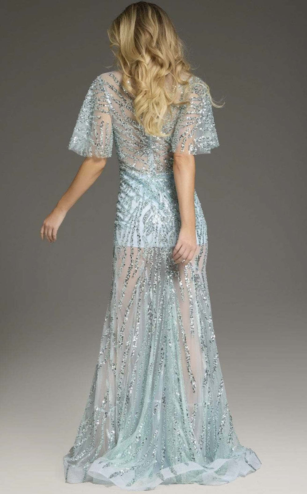 Exquisite Jovani 39008 Dress detail view - VOLAKK
