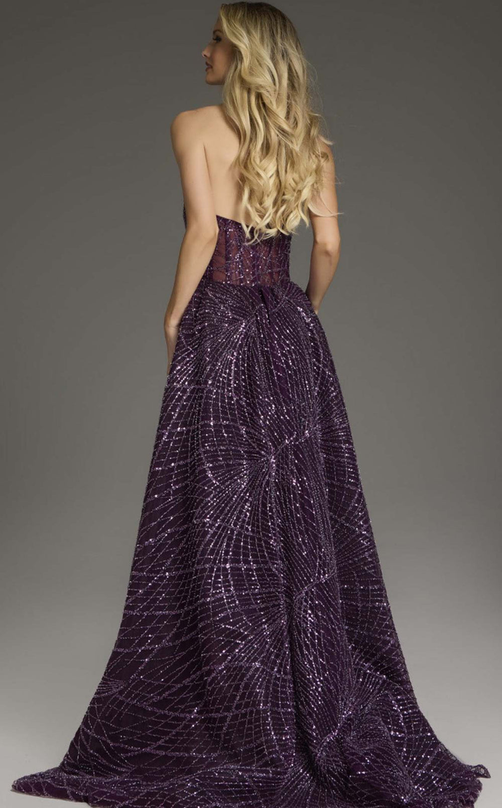 Exquisite Jovani 39029 Dress detail view - VOLAKK