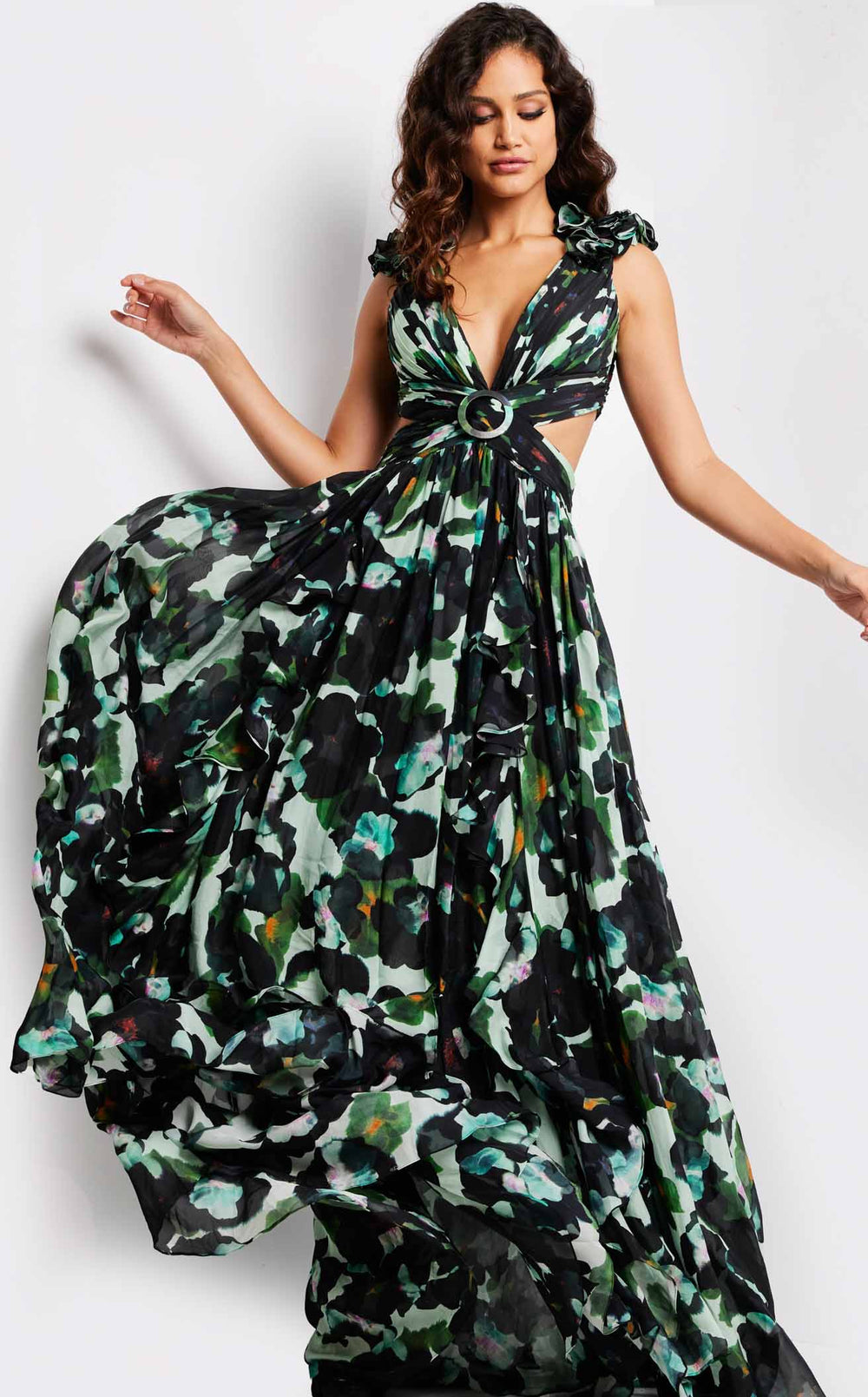 Exquisite Jovani 39420 Dress detail view - VOLAKK