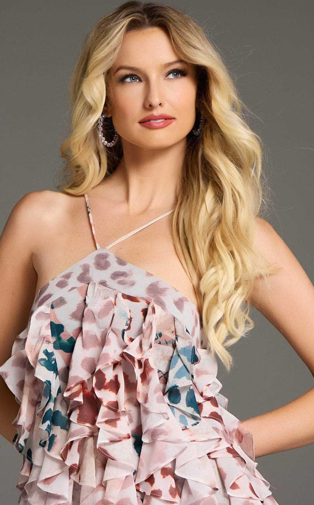 Exquisite Jovani 39822 Dress detail view - VOLAKK